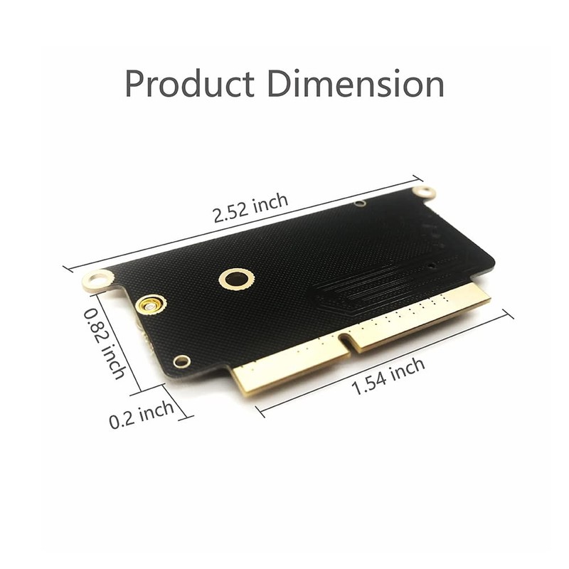 Nockchawon Replacement M.2 NVME SSD Convert Adapter Card Upgrade for