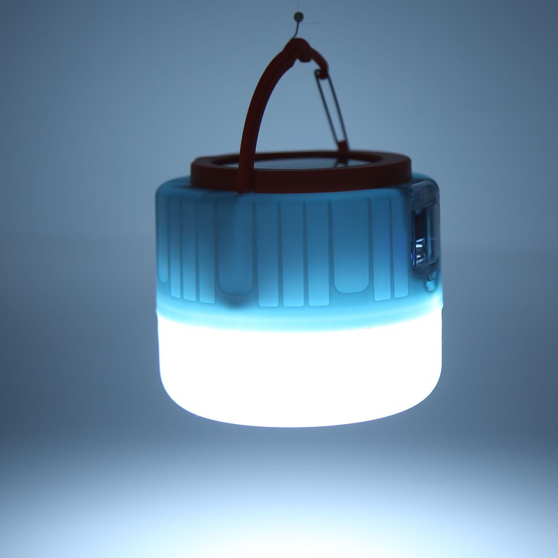 Solar Camping Light Three Mode USB Charging Bright LED Solar