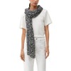 s.Oliver Women's Scarf, Grey/Black, 1