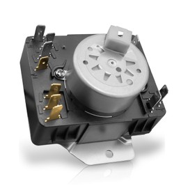 W10185992 Clothes Dryer Timer Fit for Whirlpool Maytag KitchenAid Jenn-Air Amana Magic Chef Admiral Norge Roper, Dryer Timer Replace WPW10185992 AP6016542 4441883 PS11749833, 115V 60Hz 3W