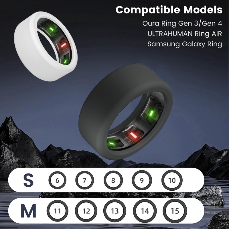 BandRain Cover for Oura Ring Gen 4 & 3/ULTRAHUMAN Ring