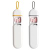 2 Pcs Pill Box, Tablet Organiser, Silicon Sealing Waterproof Pill