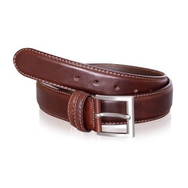 Ibex England | Brown | Men's Leather Belt | 100% Genuine Leather | Expertly Crafted | 40MM Wide | Gift For Him | Size M - 35"