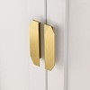 BaiNong Brass Cabinet pulls Brushed Drawer pulls Modern Gold Cabinet