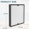2pcs H13 Hepa Filter Replacement Compatible With Vevor Air Scrubber