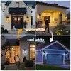 AEQ Solar Wall Lights Outdoor, Solar Wall Sconce with 3