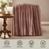Amélie Home Faux Fur Throw Blanket for Couch, Ultra Cozy