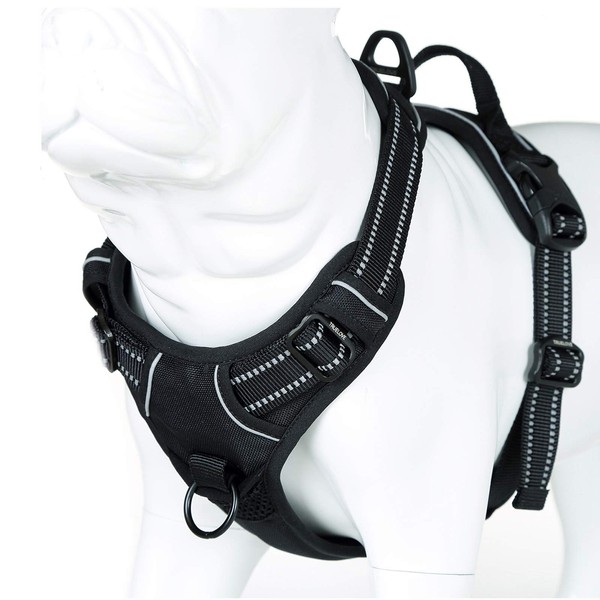MOKCCI Truelove Soft Front Dog Harness .Reflective No Pull Harness