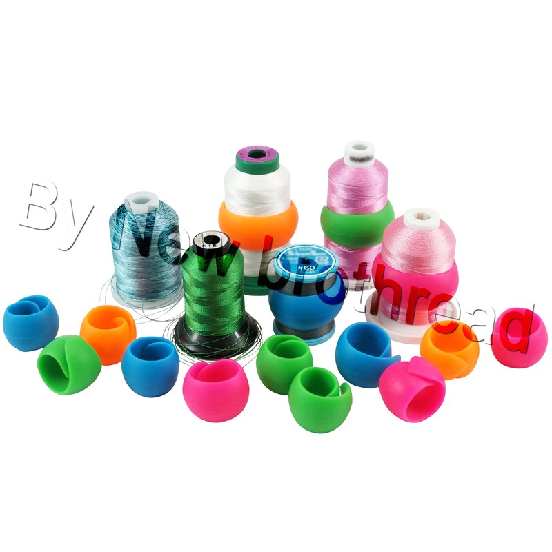 New Brothread 20pcs Thread Spool Savers - Prevent Thread Tails