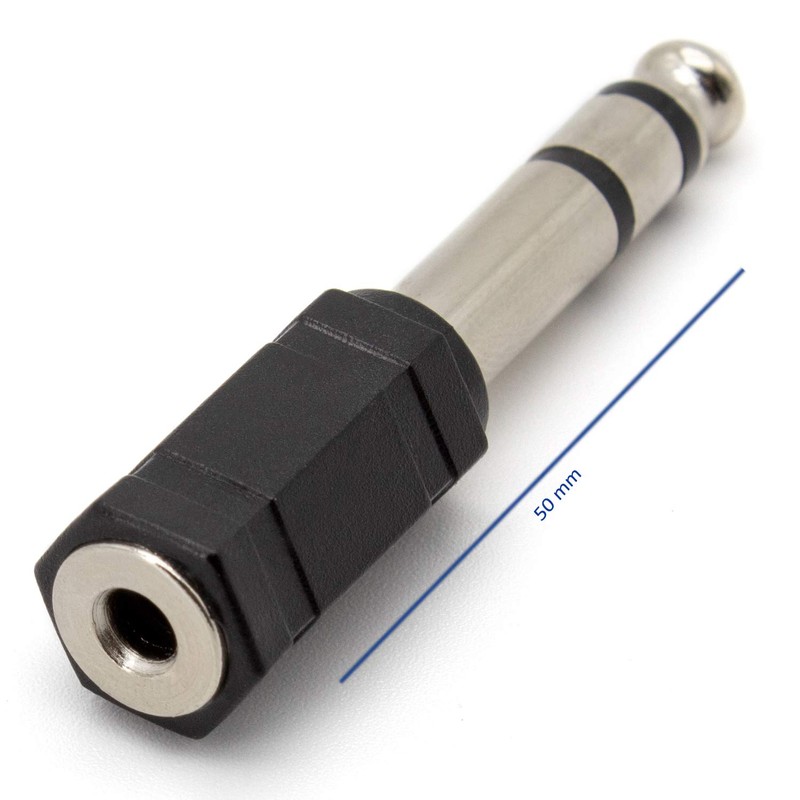 AKORD 6.3 mm Stereo Plug to 3.5 mm Stereo Jack