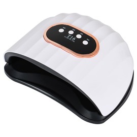 UV LED Nail Lamp, 54W 72W Quick-Dry Nail Polish Dryer with 4 Timer Options, Perfect for DIY Nail Art and Gel Nails (T16 UV LED Nail Lamp(White))