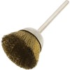 SE Brass Wire Cup Brushes with 1" Dia. (36-Pack) -