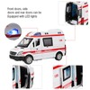 1:36 Hospital Rescue Ambulance Diecast Alloy Model With Pull Back