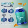 Liv Nutrition Vitamina D3 Suplemento alimenticio a base de Crcuma,