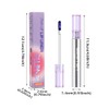 Erinde Tinte labial peel-off, brillo Labial Líquido Mate Nude, #4