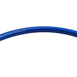 AHL Length: 50 cm Motorcycle Blue Clutch Brake Hoses Brake Line Oil Hose Brake Hose with Braided Stainless Steel and Aluminium Alloy Connector