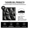 20pcs Paneles Decorativos 3d Pvc 50x50cm 5m2 Habitaciones
