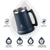 Ideus Insulated Beer Stein, 24/32oz Stainless Steel Double Walled Beer