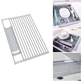 BNYD Roll Up Dish Drying Rack, 14.5 inch x 11 inch