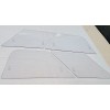 DAXCNC MG MGA NEW SIDE CURTAIN SLIDING WINDOWS SET 1956-1962