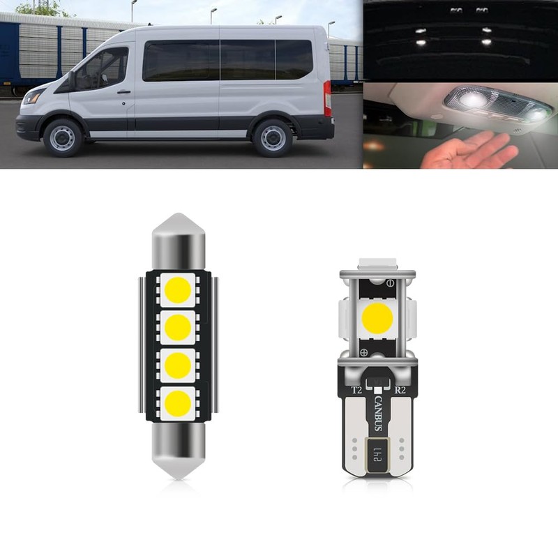 NJSBYL 7PCS LED Interior Dome Cargo Light Replacement Kit Led