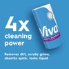 Viva Multi-Surface Cloth Paper Towels, Choose-A-Sheet Size, 3 Double Rolls,