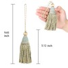 HedongHexi 2 Pack Braided Tassel 24cm/ 9 Inch Key Tassel