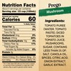 Prego Mushroom Pasta Sauce, 24 oz Jar