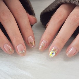 Jewelry Nail Point Stickers Cubic Stone Parts Gemstone Stickers / 쥬얼리 네일 포인트스티커 큐빅 스톤 파츠 보석스티커