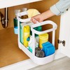 YouCopia SinkSuite Under Sink Cleaning Caddy, 2-Tier Adjustable Cleaning Supplies