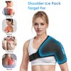 Comfitech Shoulder Ice Pack Wrap Sleeve for Better Putting On