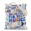 BAUNA Dancing Queen Tote Bag Thank You For The Music
