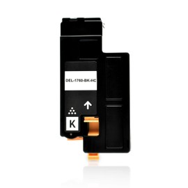 5 Toner kompatibel zu Dell C1760nw, 1250c, C1765nfw, C1700 Series, 1350cnw, 1355cnw - Schwarz je 2.000 Seiten, Color je 1.400 Seiten