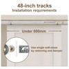 Lashow Pocket Door Top Hanger 2 Direction Soft Close Kit