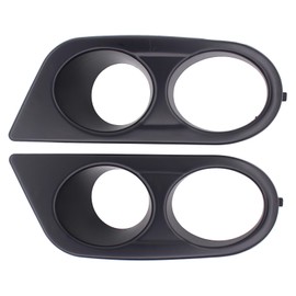 Fog Light Trim Bumper Cover Front Bumper Grille Lamps Frame Bumper Ventilation Grille Black Front Left and Right for 3 Series E46 M3 2001 2002 2004 2004 2005 2006