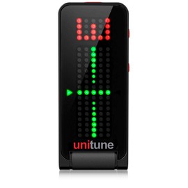Tc Electronics Clip Tuner, Chromatic Tuning, ±0.2 cent Strobe Mode, Auto Off Function, Auto Screen Flip, UNITUNE CLIP NOIR