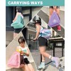 HEXIFUL Skate Bag to Carry Ice Skates, Inline Skates, Roller