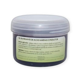 Biomaná Gel Corporal Reafirmante con Algas Marinas 250 g Sensación Fresca y de Rápida Absorción, Excelente para Aplicarse dando Masajes a Mano, o como Conductor en Uso con Cavitación, Radiofrecuencia, Corriente Galvánica y demás aparatología