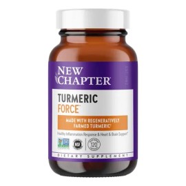 Cúrcuma Force New Chapter Cápsulas Veganas 120 Unidades Sin Lactosa Libre De Gluten