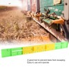 5 Pcs Durable Beehive Door Entrance Gate AntiEscape Beekeeper Plastic