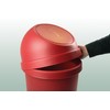 helit H2401051 Push Flap Bin 6 Litres