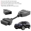 Leapiture Professional 12Pin Male To OBD1 OBD2 16Pin Female Adapter