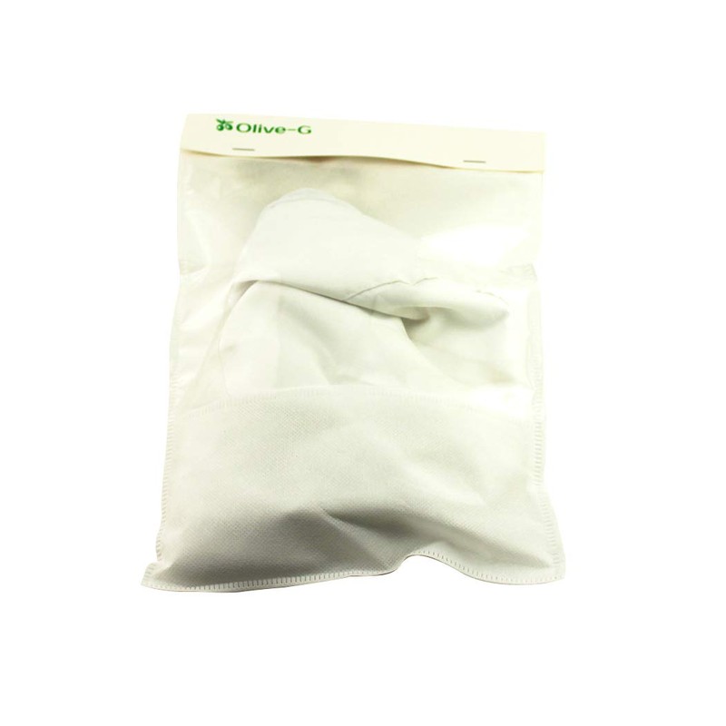 Olive-G Commercial Sanitary Hat, One Size, Kitchen, Factory, White, Set
