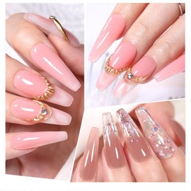 GZSYY Builder Gel for Gel Nails Builder Gel UV Gel 6 Colours Nail Extension Nail Extension