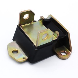 GSKMOTOR Polyurethane Motor Engine Mounts Bracket for Small & Big Block Chevy SBC BBC 350 - Black/Pair