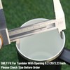 Zukro Replacement Lid for 20 oz and 24 oz Tumbler
