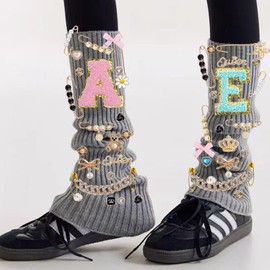 BIIQAKOO Sneaker Shoe Charms for Socks Safety Pins Junk Sock Charms Brooches and Pins for Women Jewelry Charms Kit for Hat Clothes