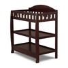 Delta Children Infant Changing Table with Pad, Espresso Cherry