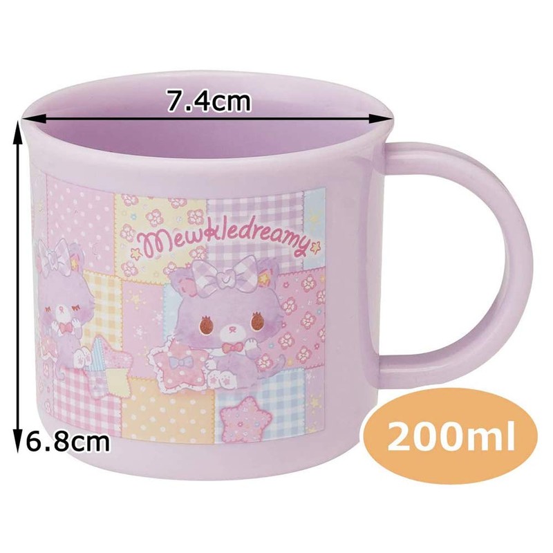 Skater KE4A Cup 6.8 fl oz (200 ml), Dishwasher Safe,