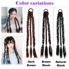NOELAMOUR Hair Extensions Wig Braid Extensions Twin Tail Kids Hair